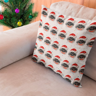 Pekingese Dog Breed Christmas Stars Cushion