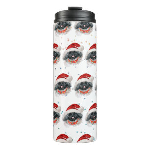 Pekingese Dog Breed Christmas Stars Thermal Tumbler