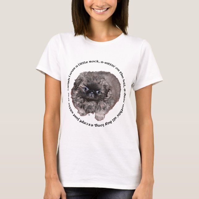 Pekingese Dog Ditty T-Shirt (Front)