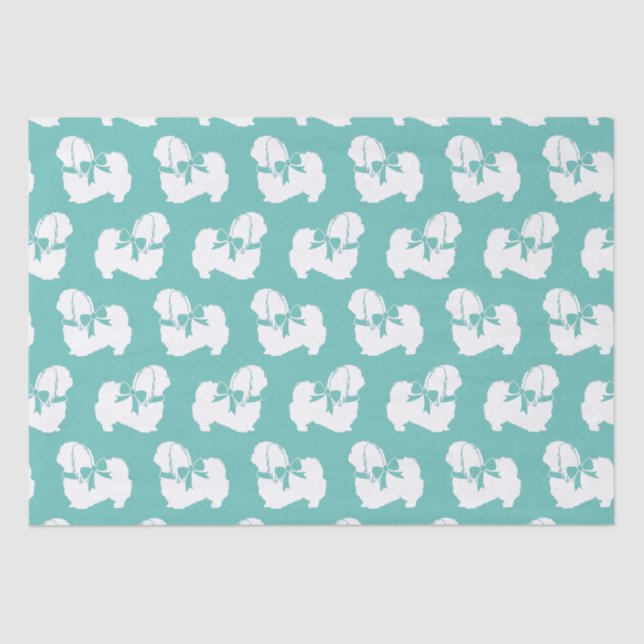 Pekingese Dog Puppy Tissue Paper (Front)