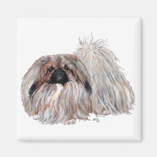 Pekingese Dog Standing Magnet