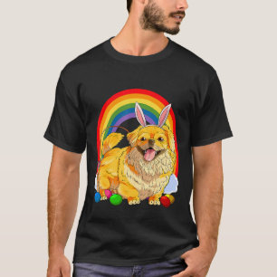 Pekingese Easter Eggs Bunny Dog T-Shirt