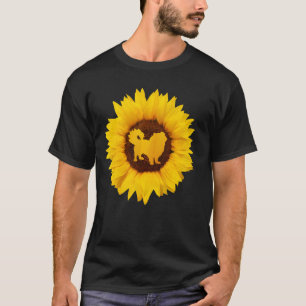 Pekingese  For Women Men Pelchie Dog Sunflower Lov T-Shirt
