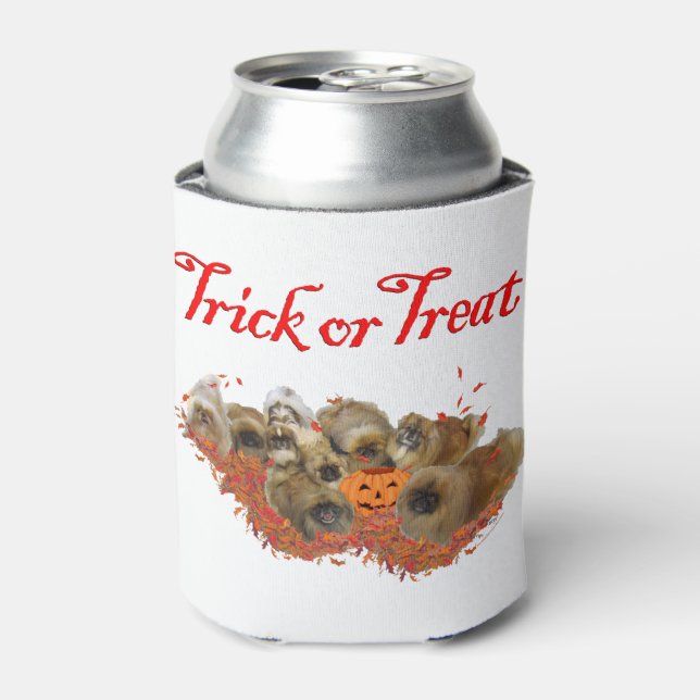 Pekingese Halloween Can Cooler (Can Front)