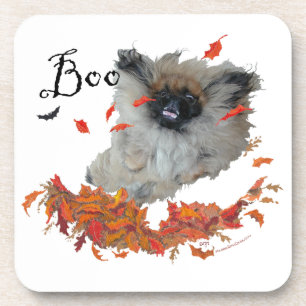 Pekingese Halloween Coaster