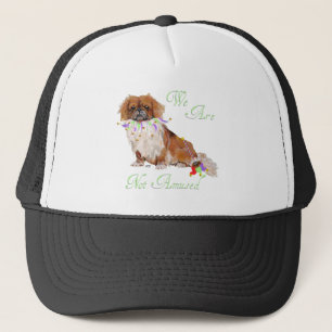 Pekingese is Not Amused Trucker Hat