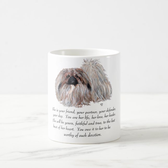 Pekingese Keepsake - FEMALE Coffee Mug (Center)