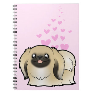 Pekingese Love (show cut) Notebook