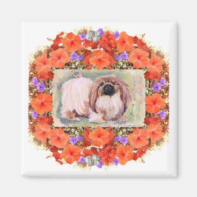 Pekingese Magnet (Front)