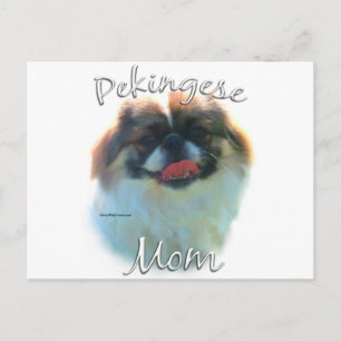 Pekingese Mum 2 Postcard