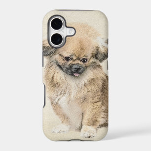 Pekingese Painting - Cute Original Dog Art