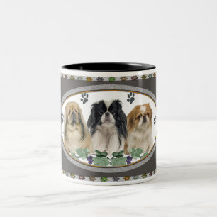 Pekingese Pawprints Mug
