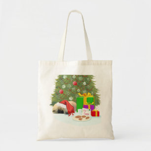 Pekingese Puppy 1st Christmas Tote Bag