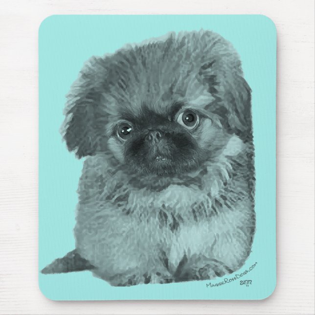 Pekingese Puppy Mouse Pad (Front)
