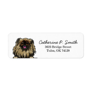 Pekingese Return Address Return Address Label