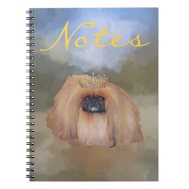 Pekingese Royal Notebook (Front)