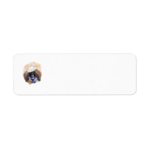 Pekingese Sailor Return Address Labels