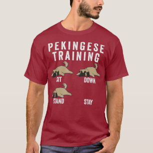 Pekingese Training Dog T-Shirt