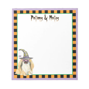 Pekingese Witch Notepad