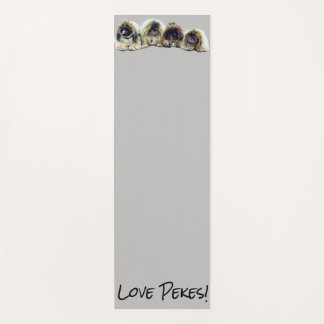 Pekingese Yoga Mat- Pekes and Peke-Ends! Yoga Mat