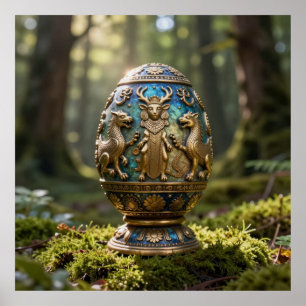 Pelasgian Altar centerpiece Poster