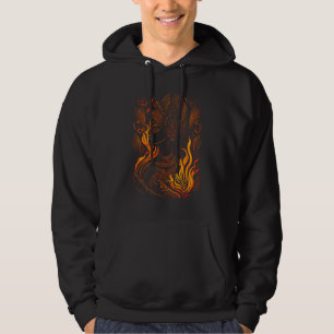 Pele Polynesian Mythology Goddess of Volcanoes Haw Hoodie
