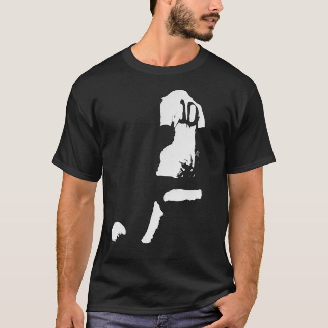 Pele Silhouette Classic T-Shirt (Front)