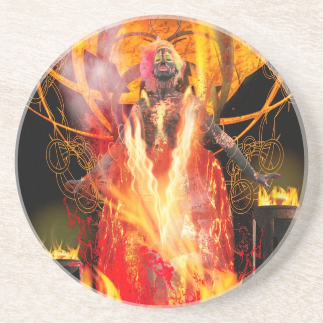 PELE the Fire Goddess Coaster (Front)