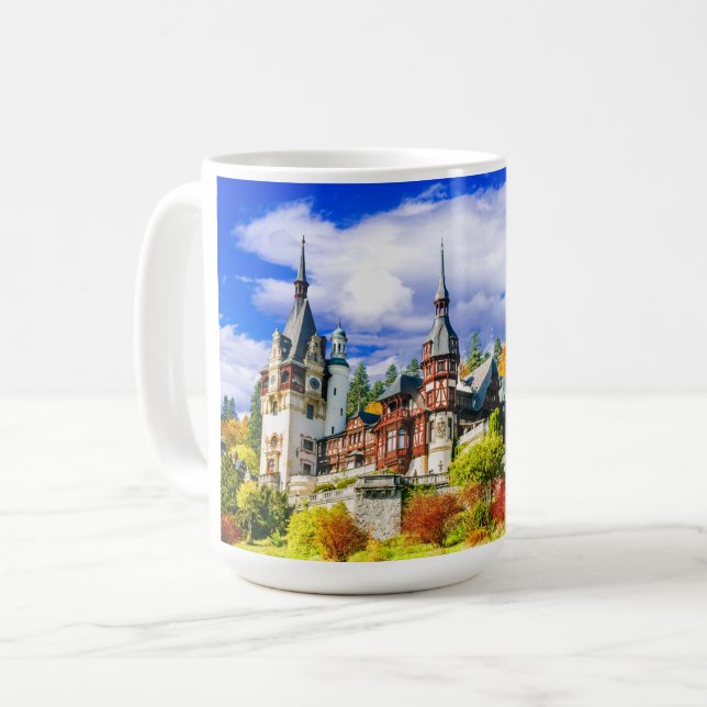 Peles Castle Coffee Mug (Front Left)