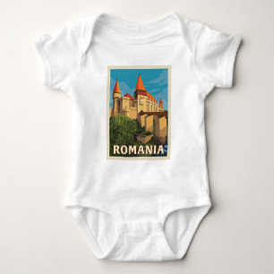 Peles Castle Romania Baby Bodysuit