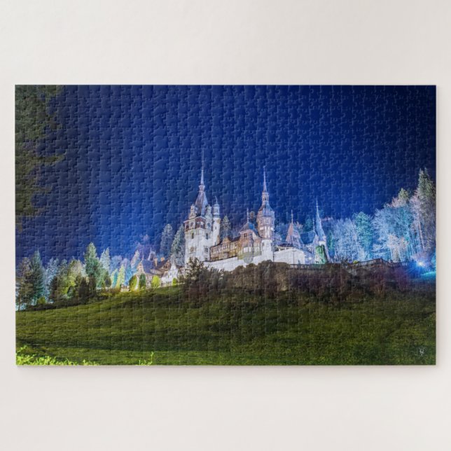 Peles Castle, Romania Jigsaw Puzzle (Horizontal)