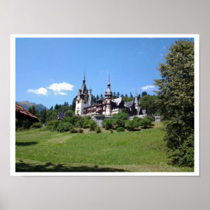 Peles Castle, Sinaia, Romania Poster