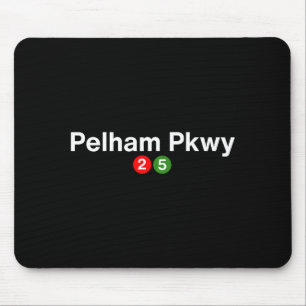 Pelham parkway new york subway station stop bronx mouse pad