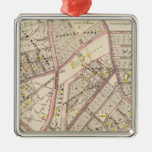 Pelham town, New York Metal Tree Decoration