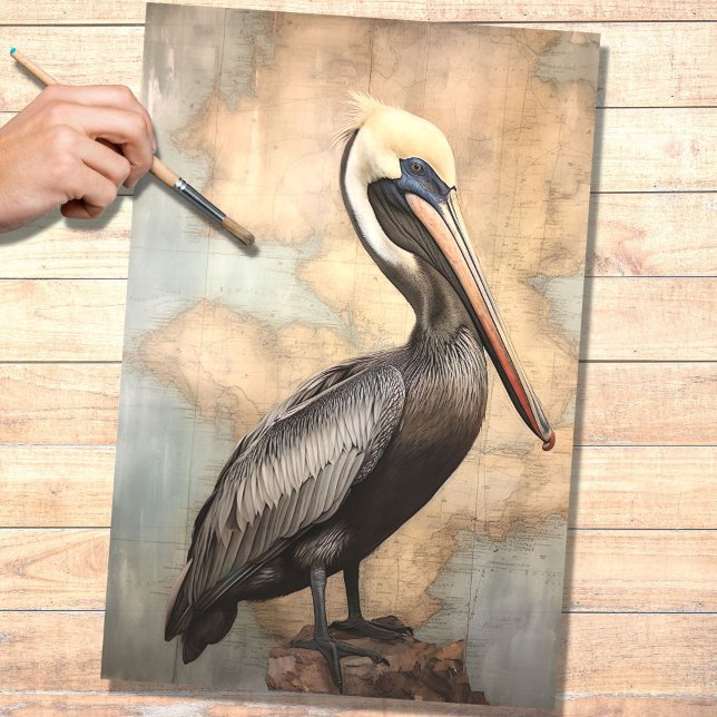 Pelican 1 Decoupage Paper (Creator Uploaded)