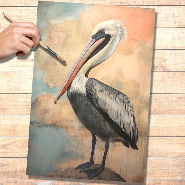 Pelican 2 Decoupage Paper (Creator Uploaded)