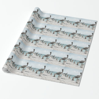 pelican-33 wrapping paper