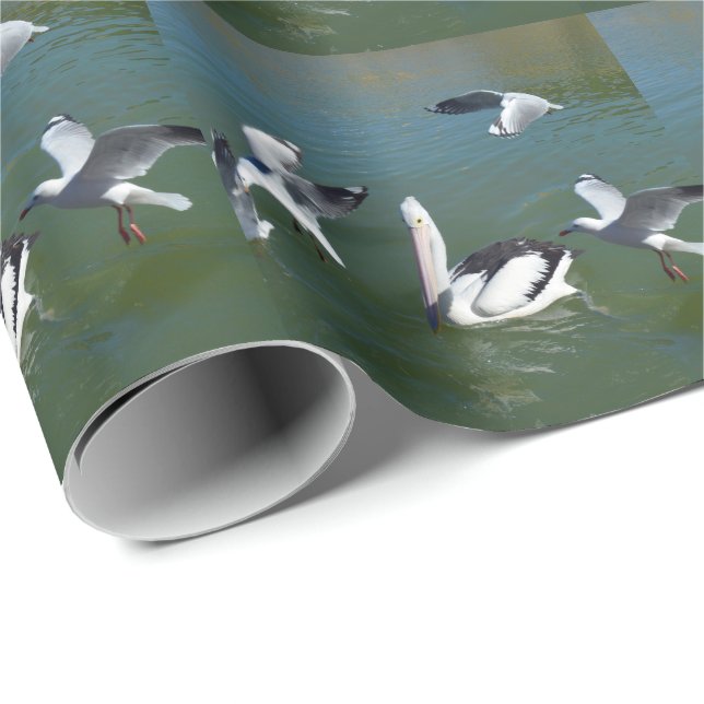 Pelican And The  Gate Crashers,  Wrapping Paper (Roll Corner)