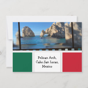 Pelican Arch, Cabo San Lucas  Invitation