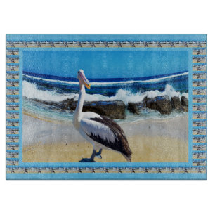 Pelican Beach Splash, Cutting Board