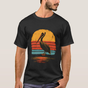 Pelican Bird Animal Graphic Seabird Tropical Pelic T-Shirt
