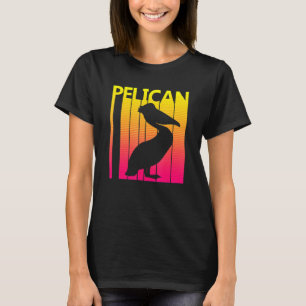 Pelican Bird Retro Costume T-Shirt