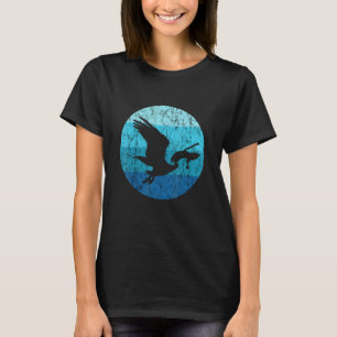 Pelican Bird Vintage Retro Fish Catch Tropical Bir T-Shirt