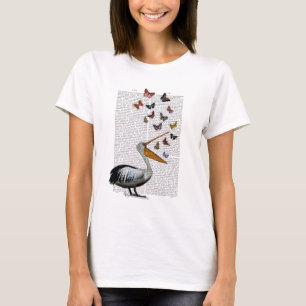 Pelican & Butterflies T-Shirt