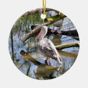 PELICAN CERAMIC ORNAMENT