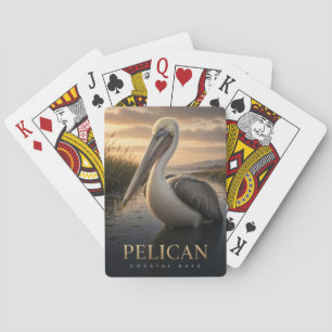 Pelican Coastal Bays Wildlife ANIMAL Playing Cards