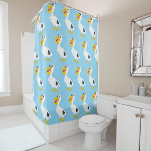 Pelican Design Shower Curtain