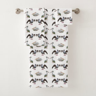 Pelican Frenzy Bathroom Towel Set