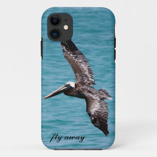 Pelican in flight iPhone 11 case