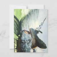 Pelican In Watercolors